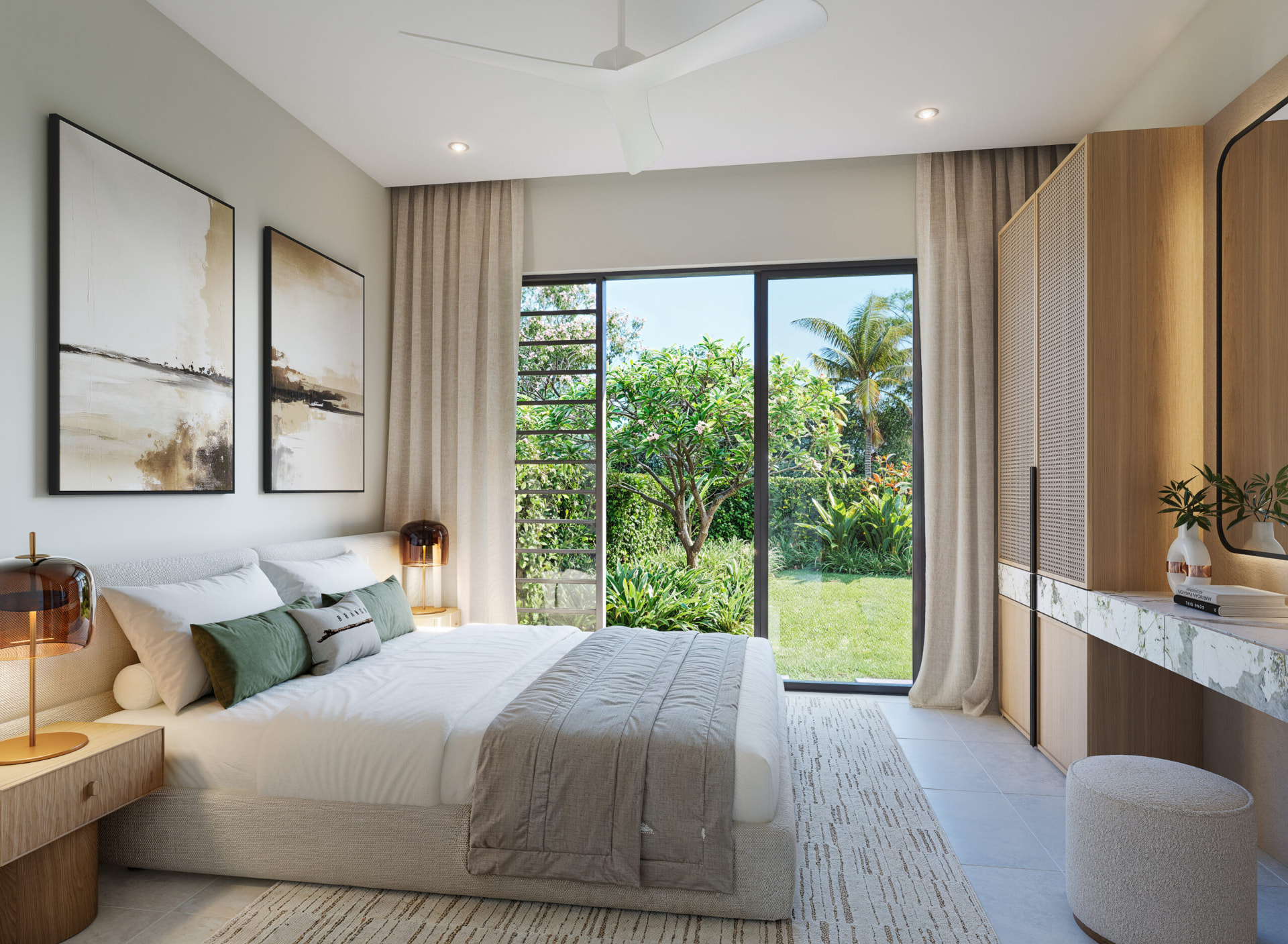 Townhouse — chambre principale