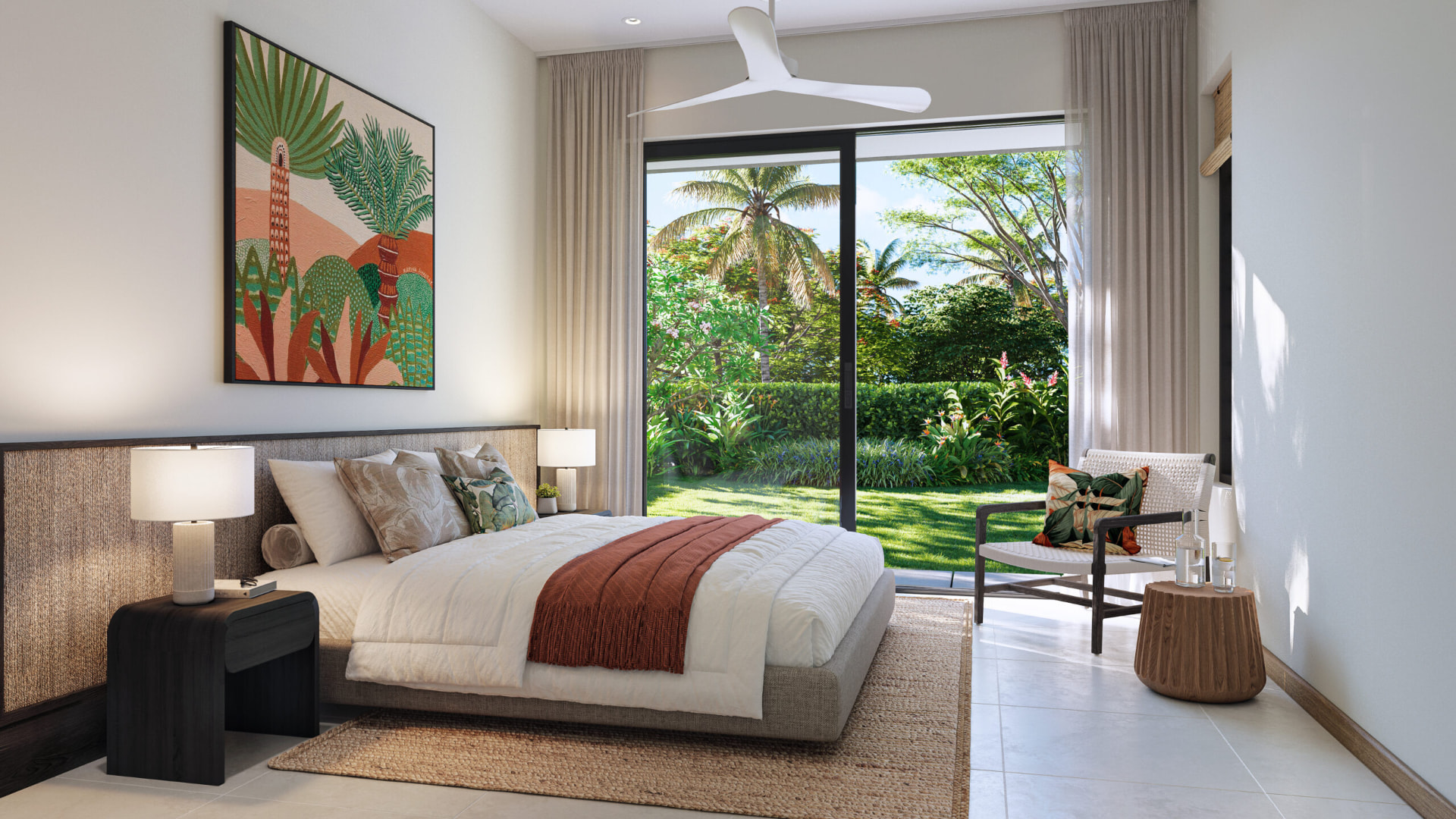 Villa The Springs — chambre principale