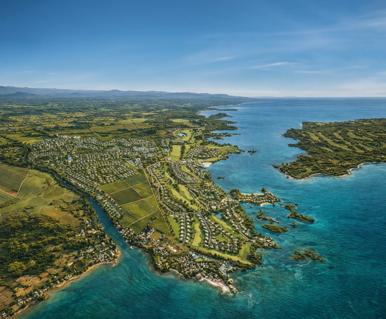 Anahita — vue du domaine et du littoral