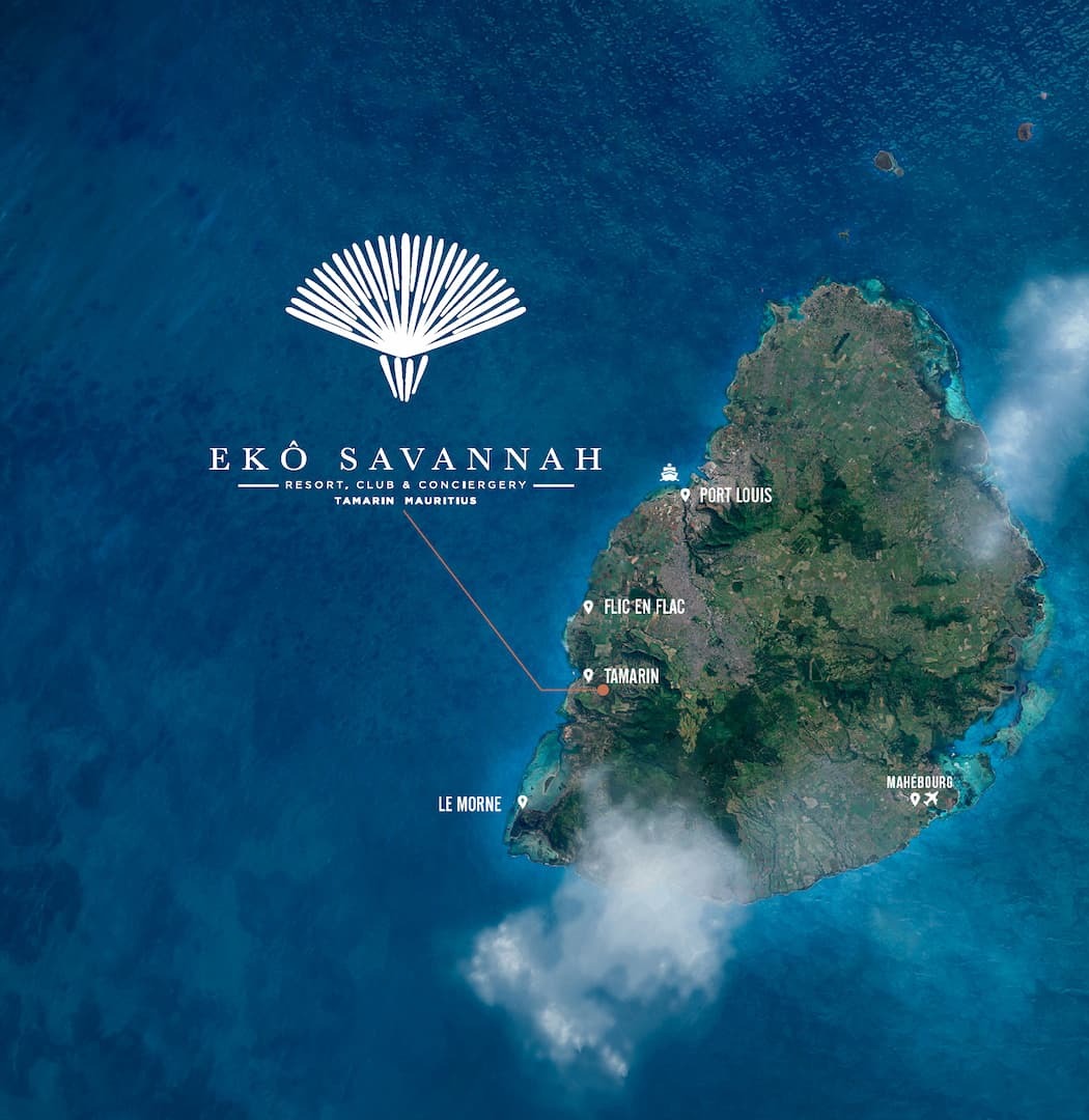 Carte de localisation — Eko Savannah